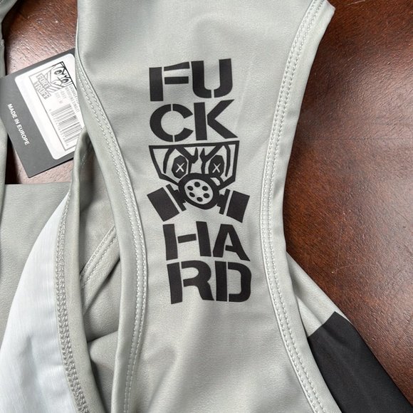 Fort Troff Gasmask F**K H**d Wrestling Singlet - Picture 6 of 6